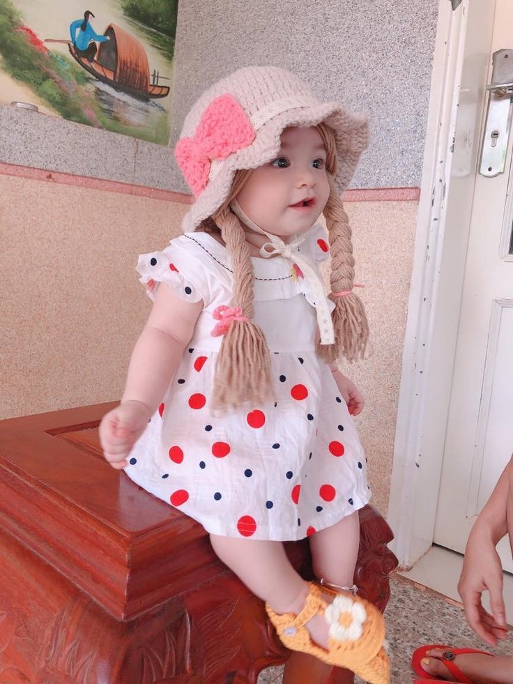 Crochet Caps for Girls & Boys (0–5 Years)