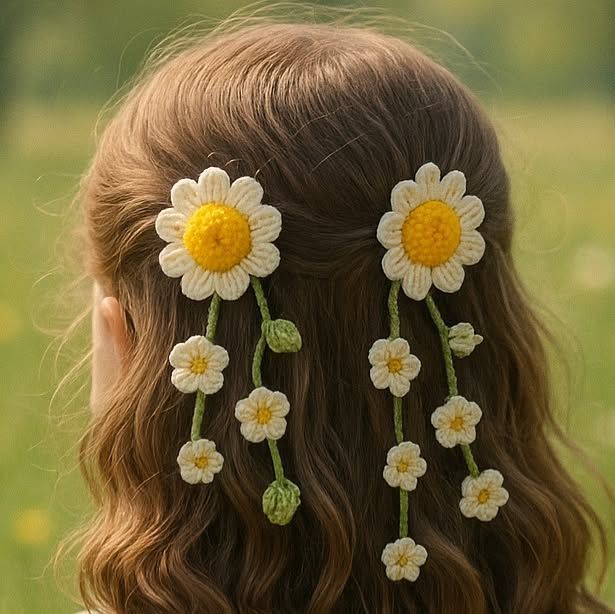 HAIR PINS ( CROCHET )