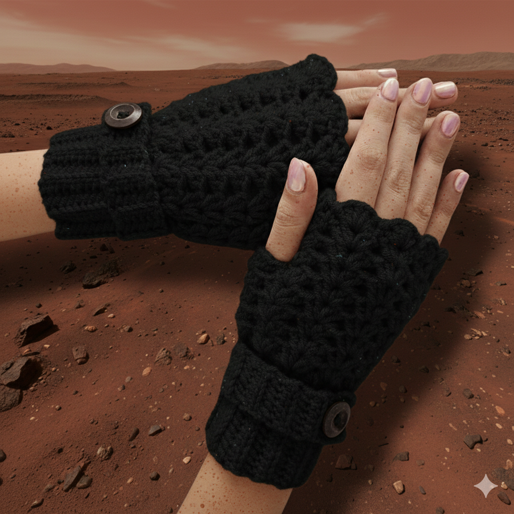Handmade Crochet Hand Cover – Soft Stylish Crochet Accessory
