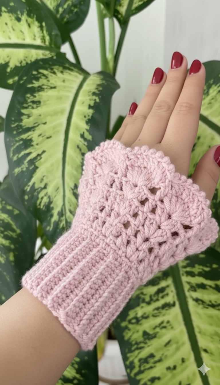 Handmade Crochet Hand Cover – Stylish & Comfortable Accessory for All Seasons