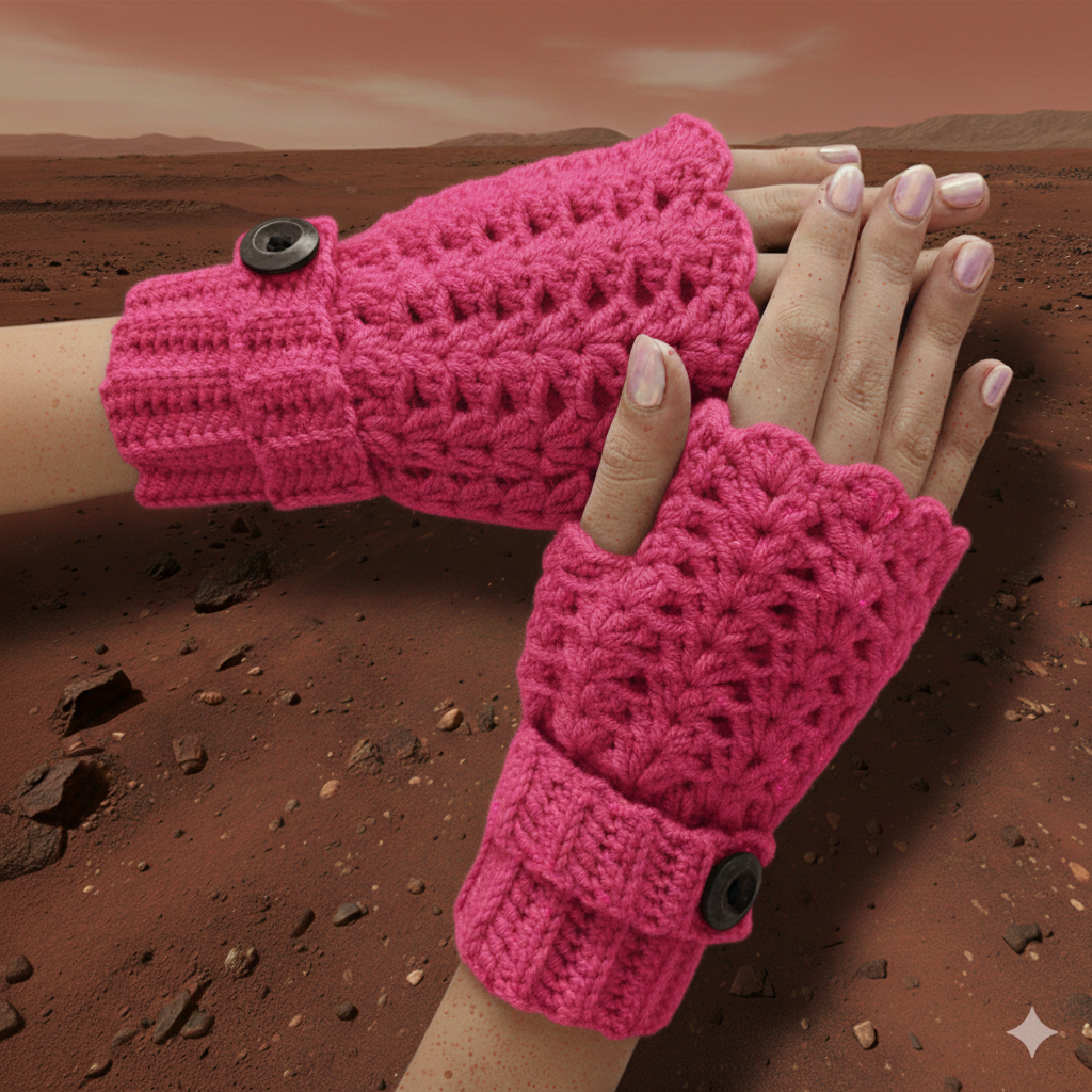 Handmade Crochet Hand Cover – Soft Stylish Crochet Accessory