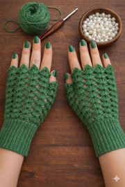 Handmade Crochet Hand Cover – Stylish & Comfortable Accessory for All Seasons